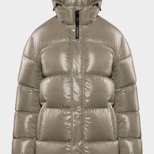 Aritzia Taupe Puffer Jacket